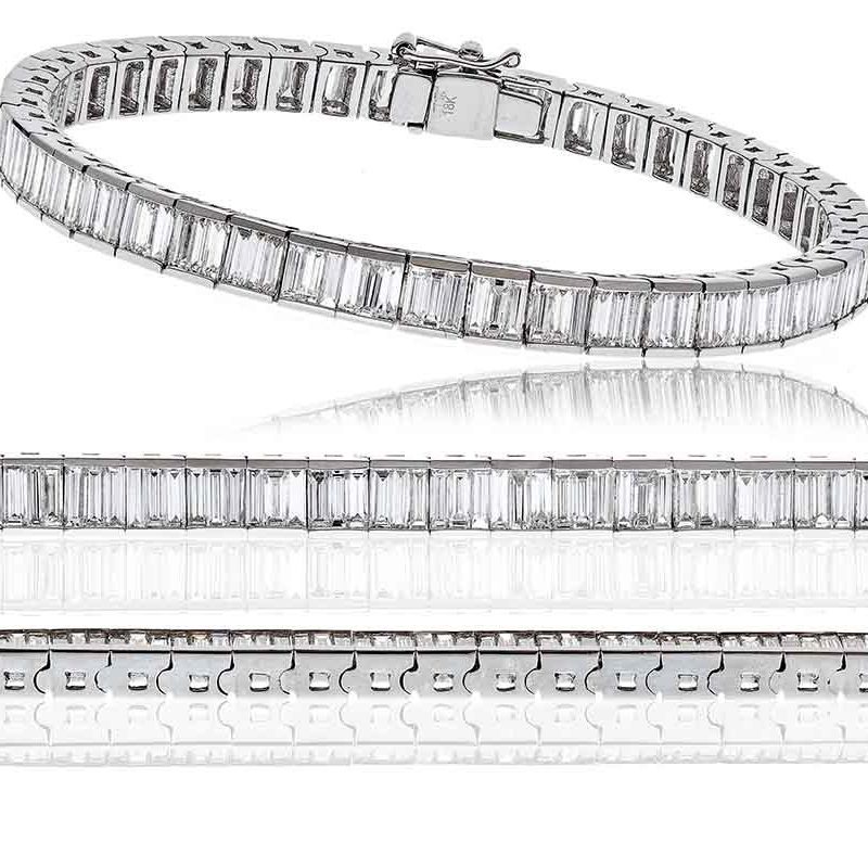 Bracelet Or 18 carat et Diamants Elena
