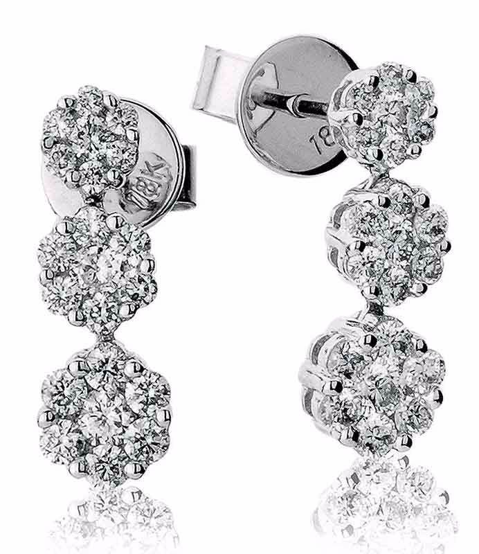 Pendente Diamants et Or 18 Carats Kenza