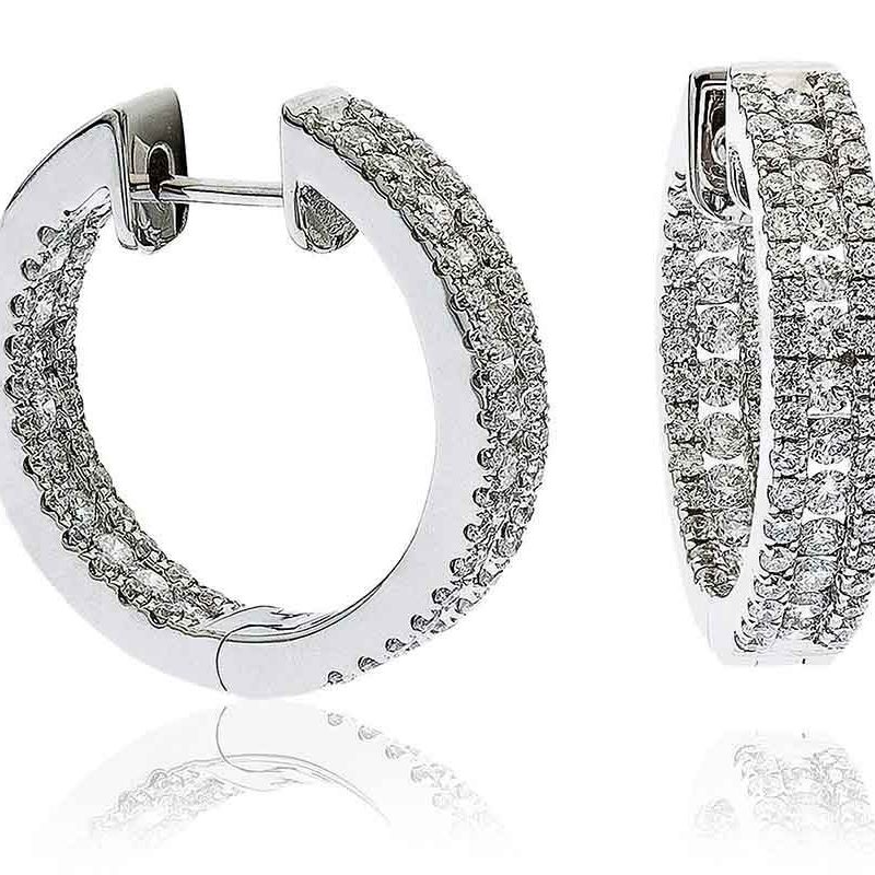 Créole Diamants et Or 18 Carats Joanne