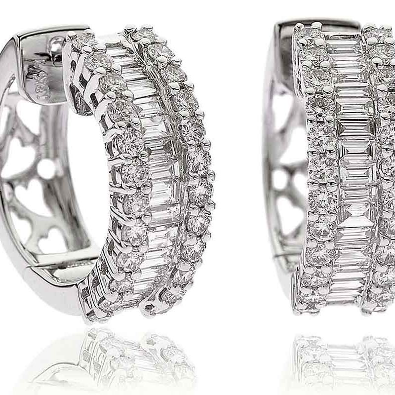 Créole Or 18 Carats et Diamants Vanessa