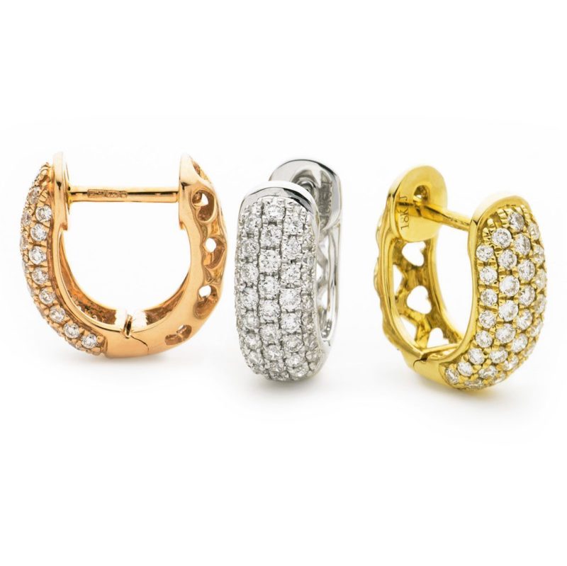 Créole Or 18 Carats et Diamants Lindy