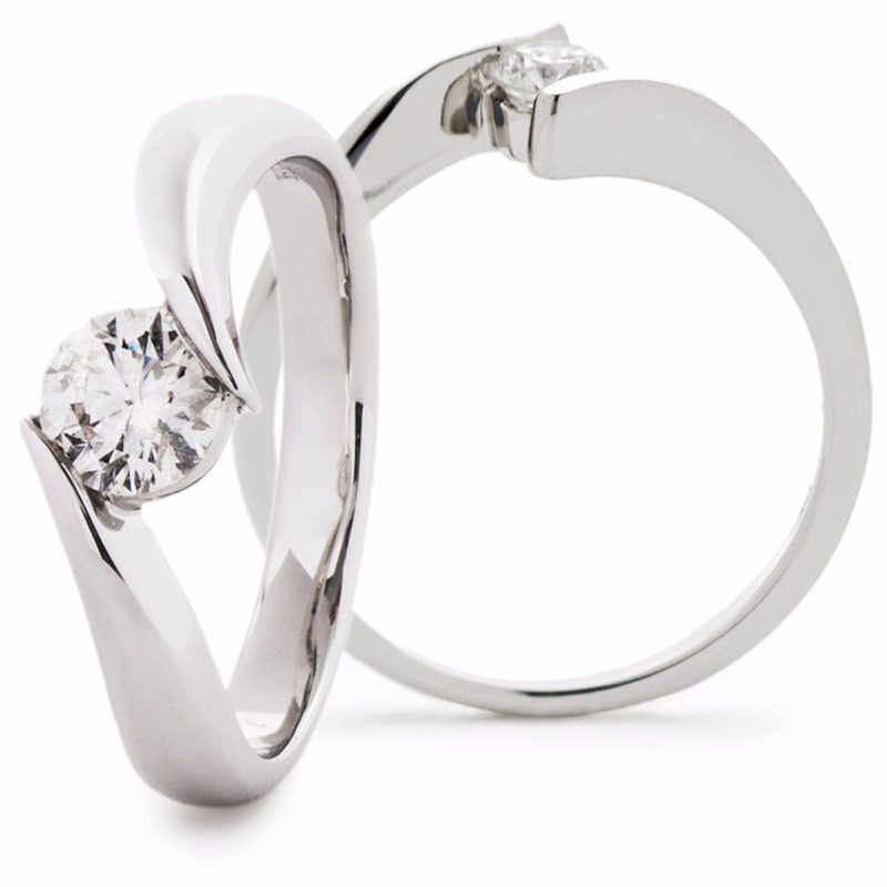 Solitaire Or Diamants Anabelle