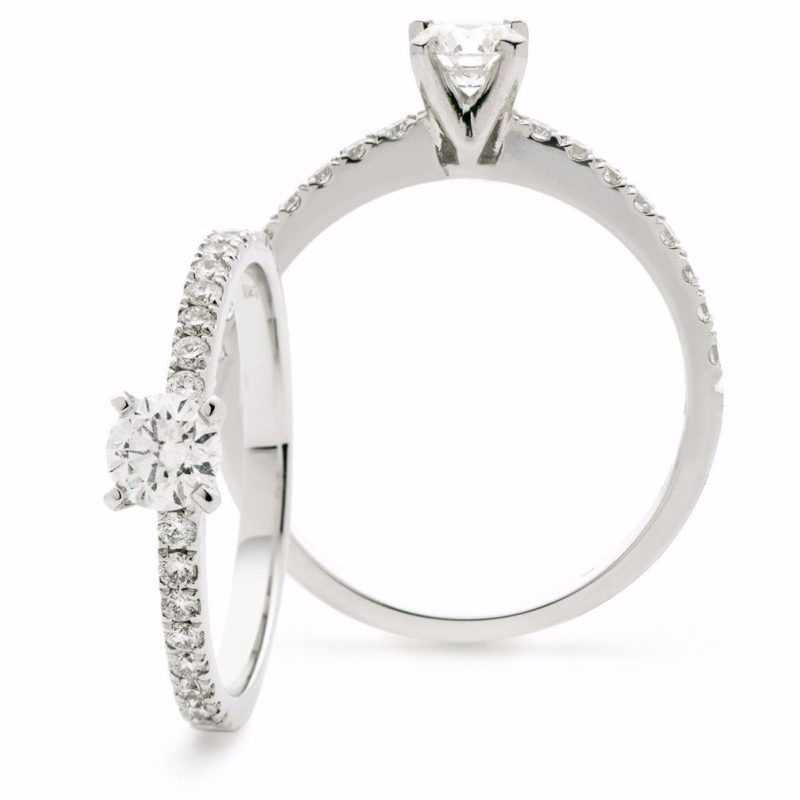 Solitaire Or Diamants Alysse