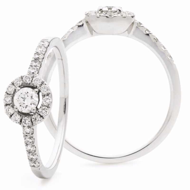 Solitaire Diamants et Or 18 Carats Myriem