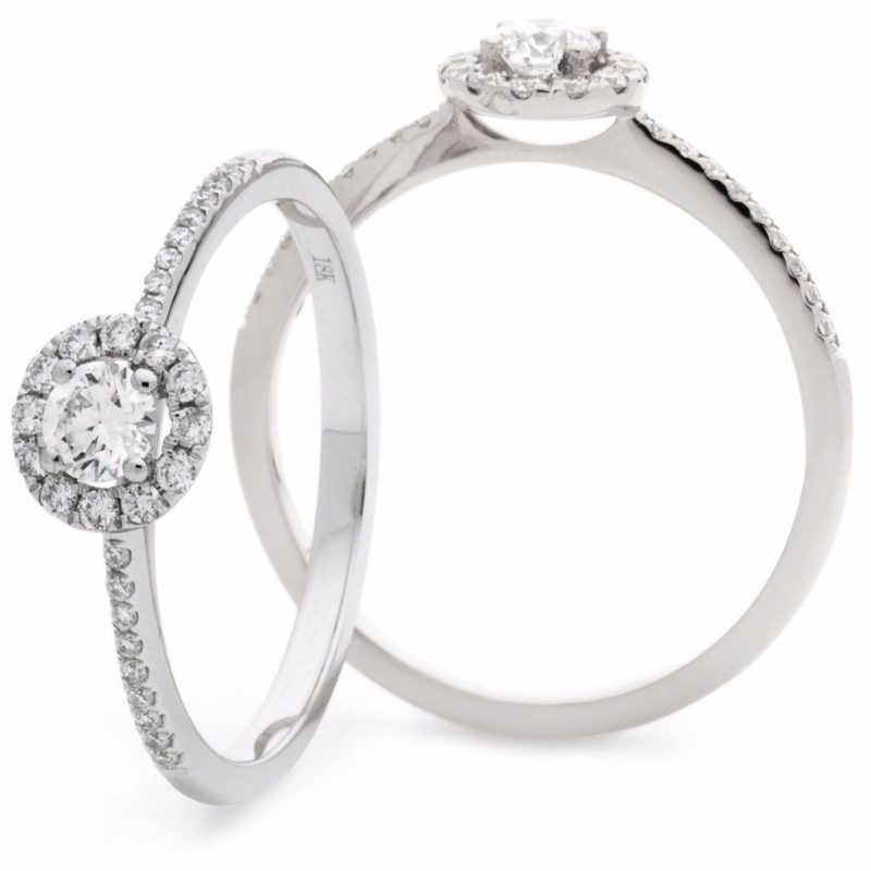 Solitaire Diamants et Or 18 Carats Kathia
