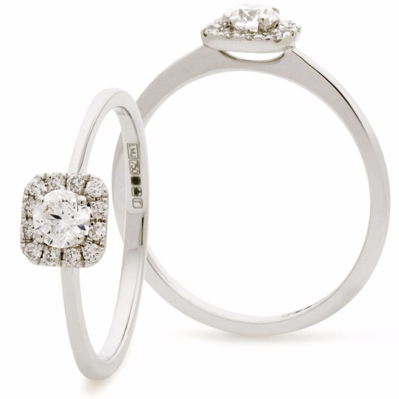 Solitaire Diamants et Or 18 Carats Maheva