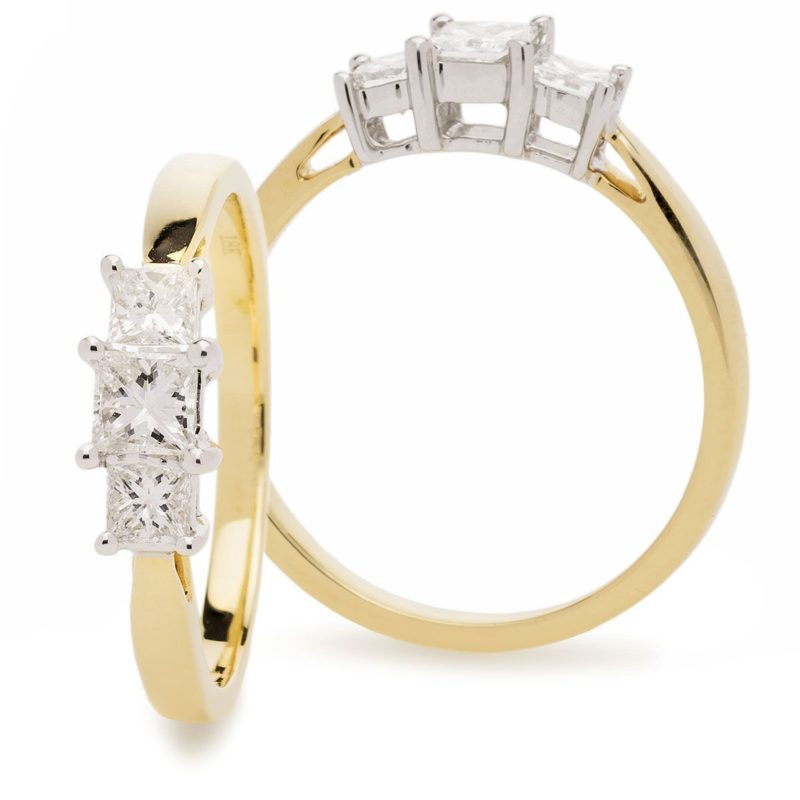Bague Or 18 Carats et Diamants Nalini