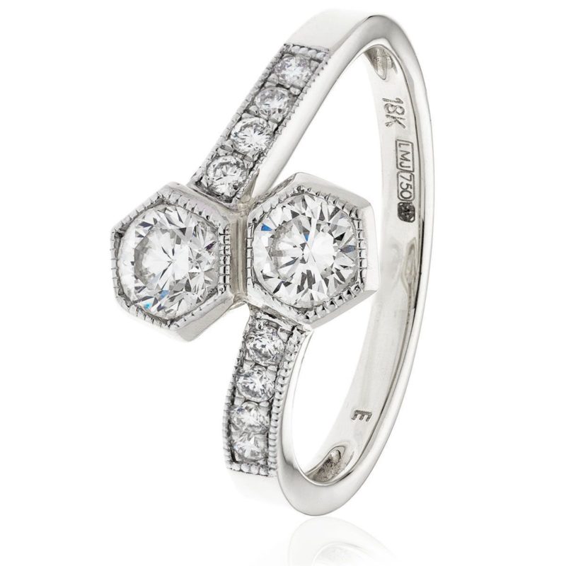 Bague Or Diamants Lizza