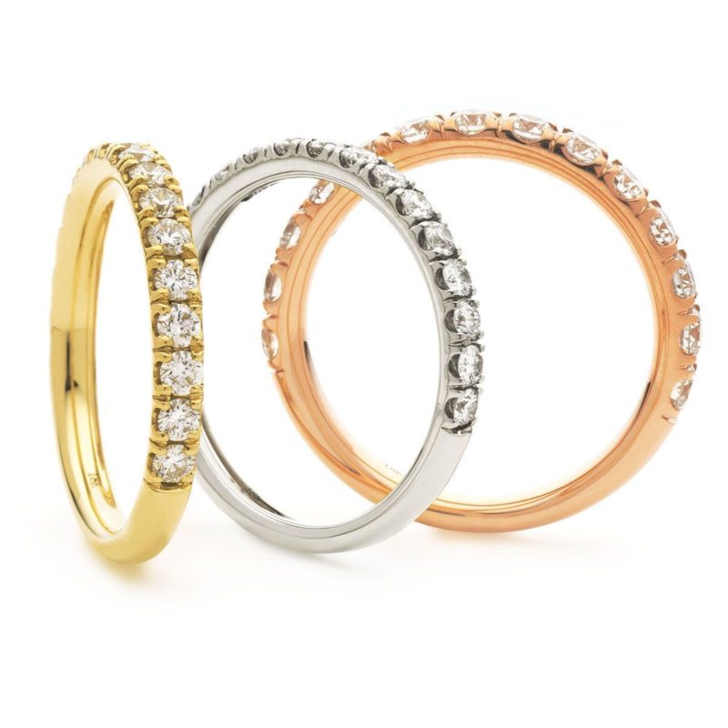 Demie-Alliance Or 18 Carats et Diamants Mailyne