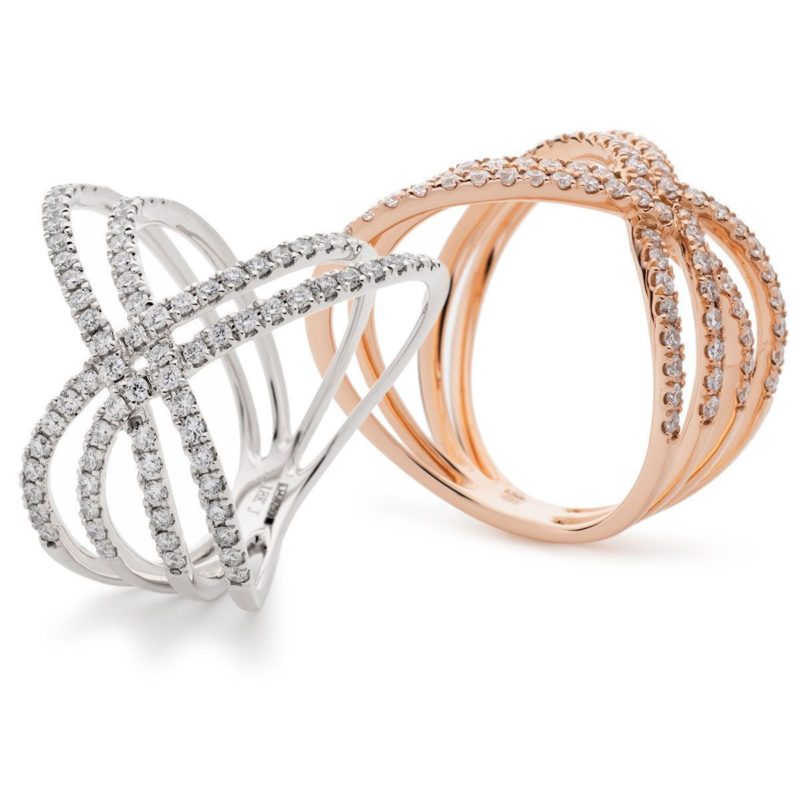 Bague Diamants et Or 18 Carats Sidra