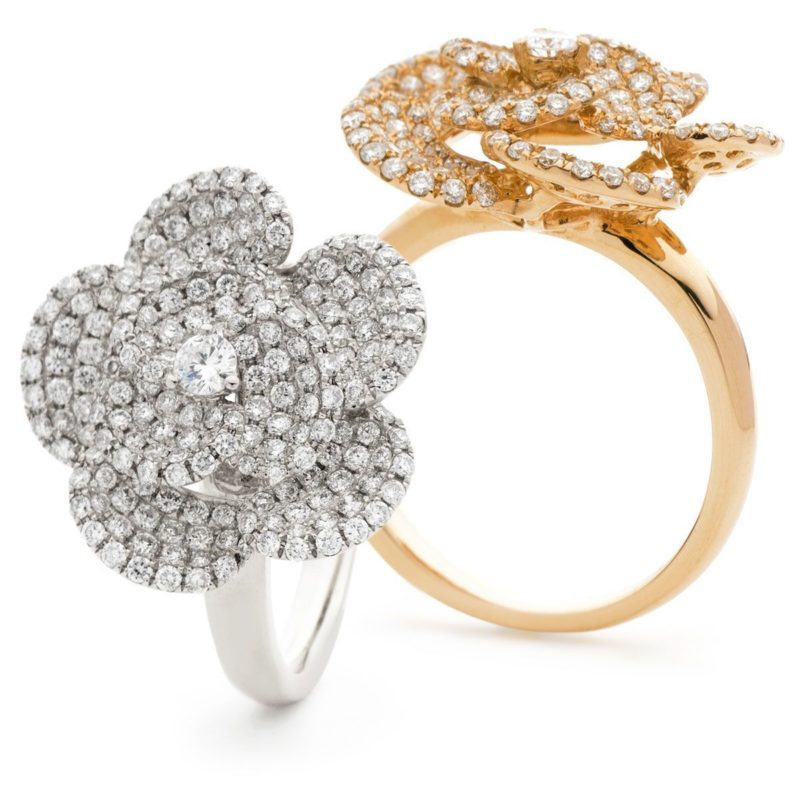 Bague Diamants et Or 18 Carats Rosalia