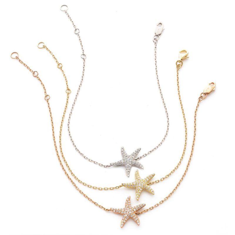 Bracelet Or 18 carat et Diamants Seestar