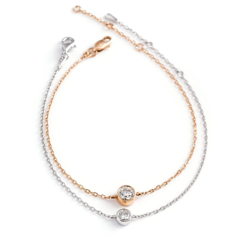 Bracelet Or 18 carat et Diamants Acia