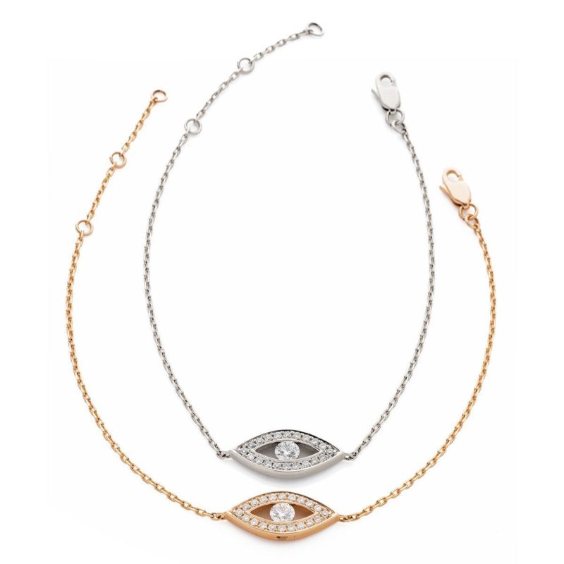 Bracelet Or 18 carat et Diamants Elika