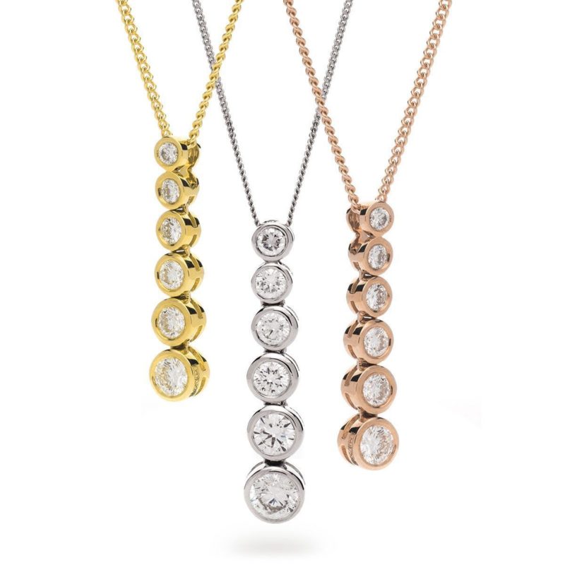 Collier Diamants et Or 18 Carats Lucylia