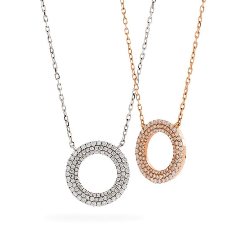 Collier Or 18 Carats et Diamants Sarona