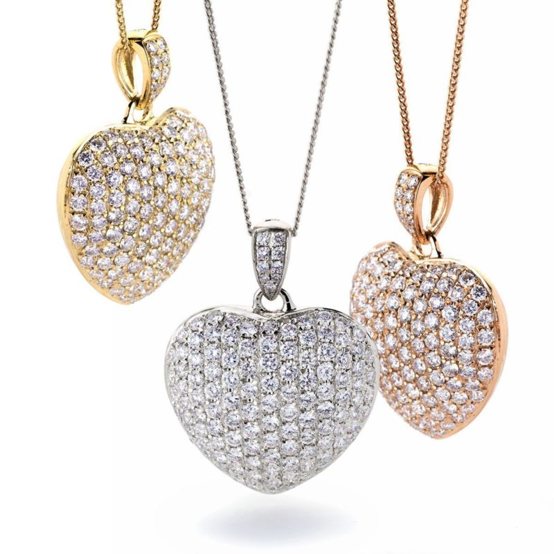 Collier Diamants et Or 18 Carats Scarlet