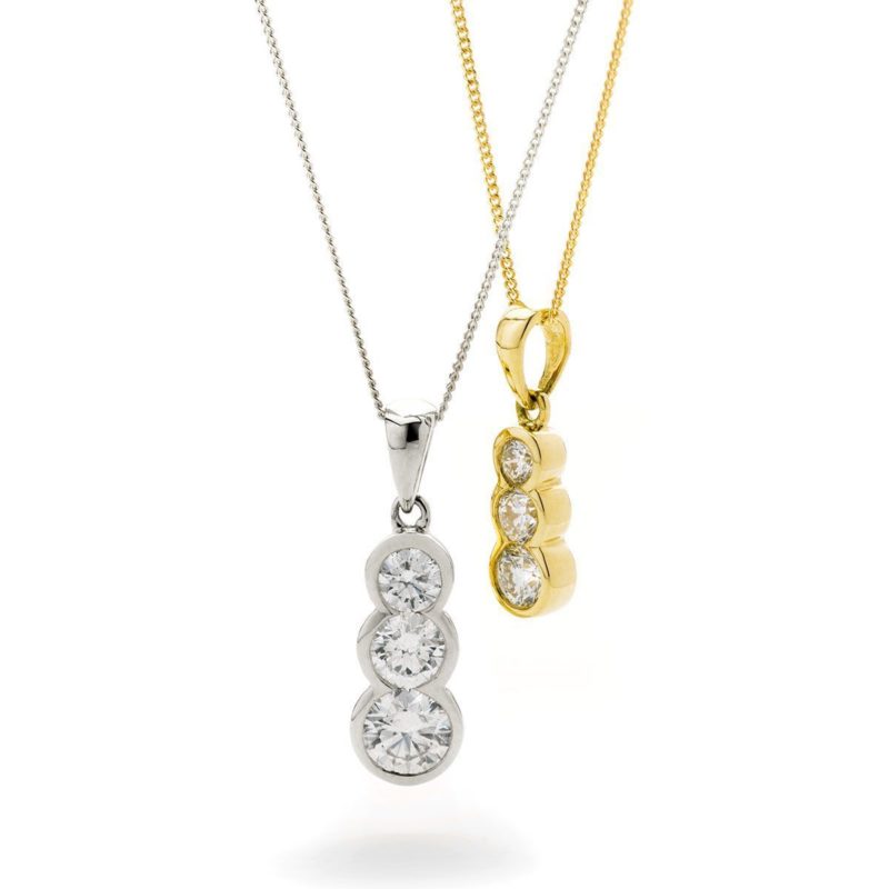 Pendentif Or Diamants Luciane