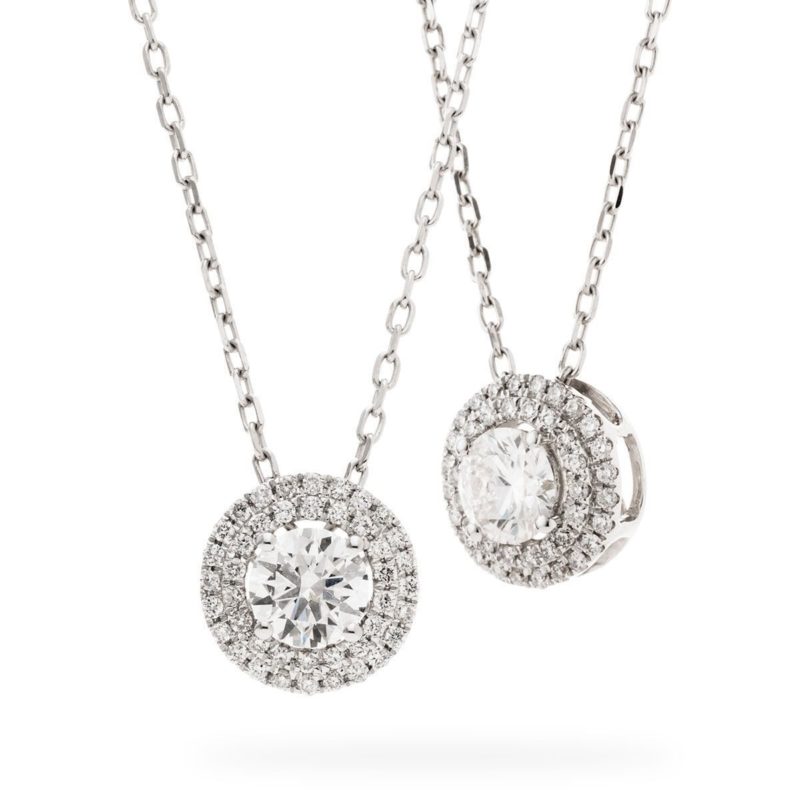 Collier Or 18 Carats et Diamants Five