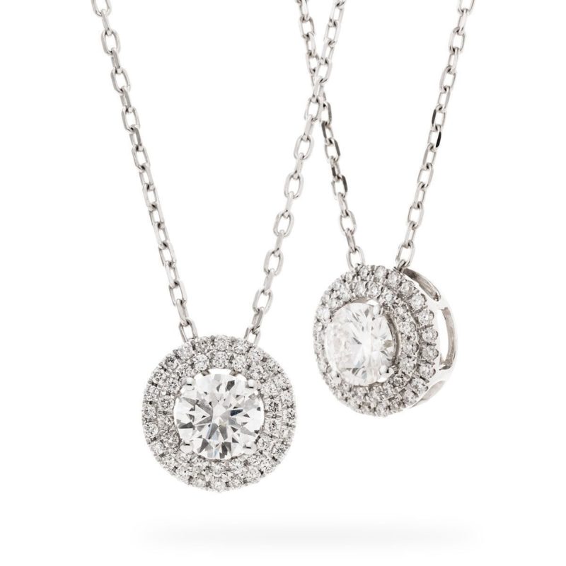 Collier Or 18 Carats et Diamants Five