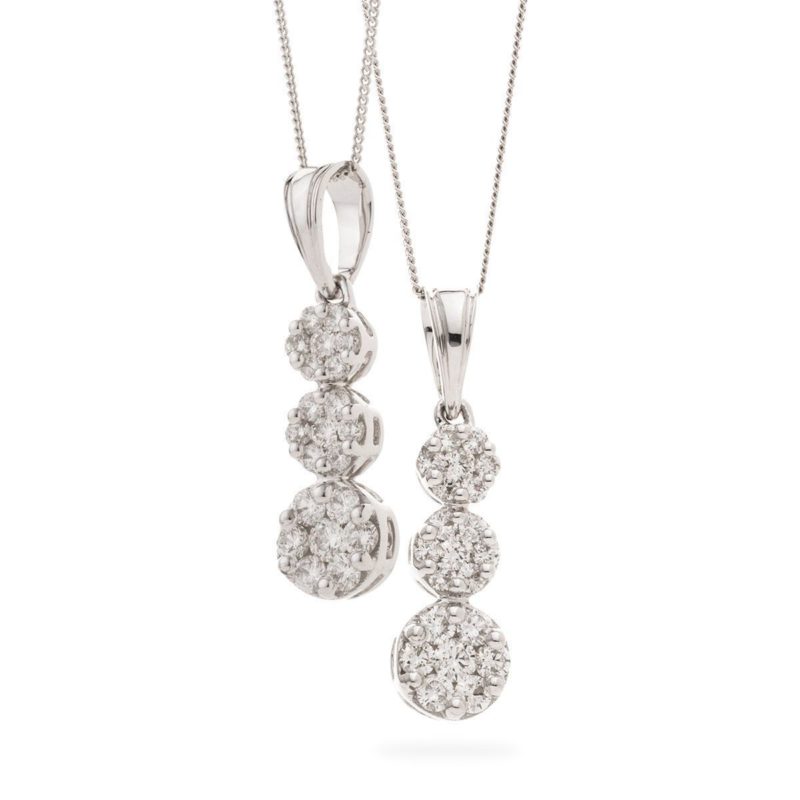 Collier Diamants et Or 18 Carats Lucye