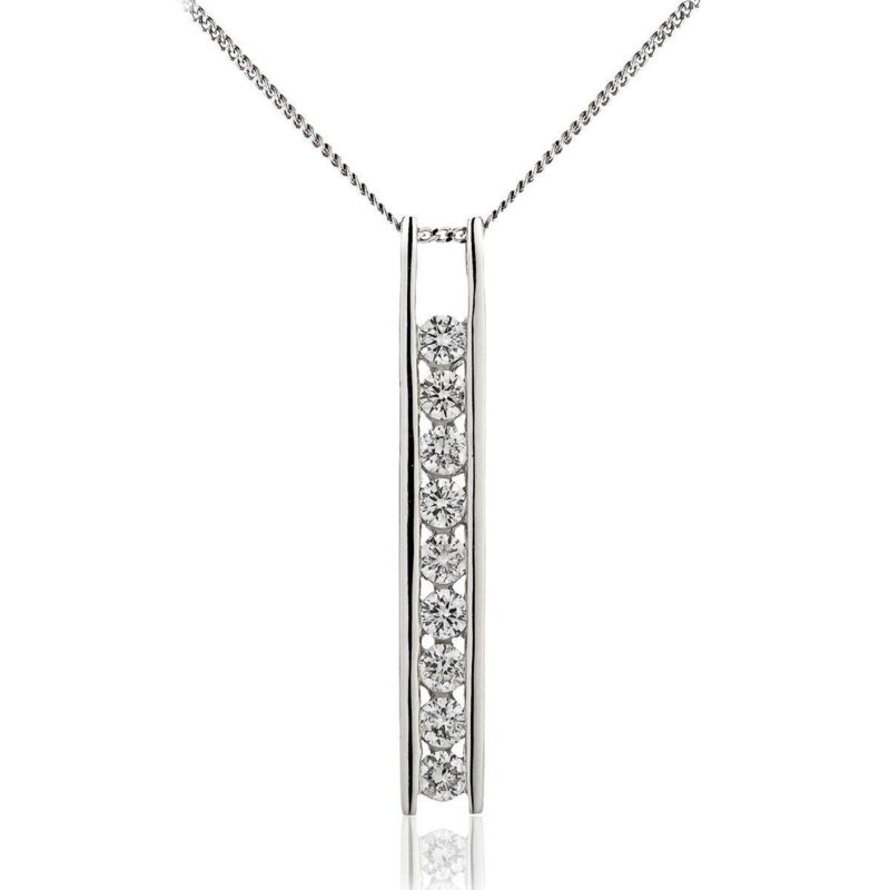 Collier Or 18 Carats et Diamants Kina