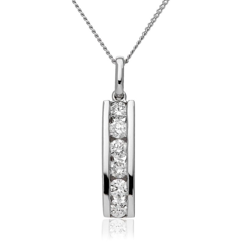 Collier Diamants et Or 18 Carats Perla