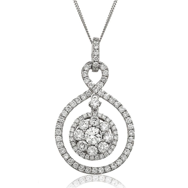Collier Diamants et Or 18 Carats Marye