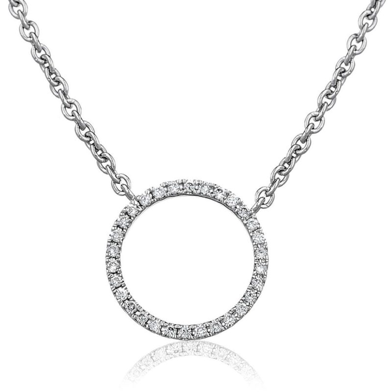 Collier Or 18 Carats et Diamants Rona