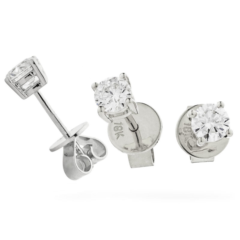 Boucles d'oreilles Or 18 carat et Diamants Sybellia