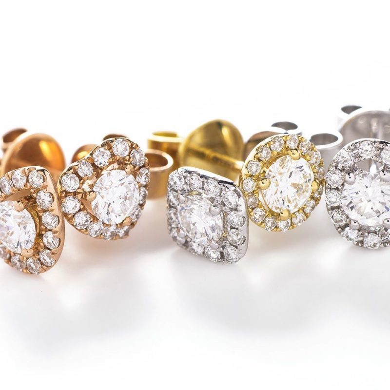 Boucles d'oreille Diamants Batya