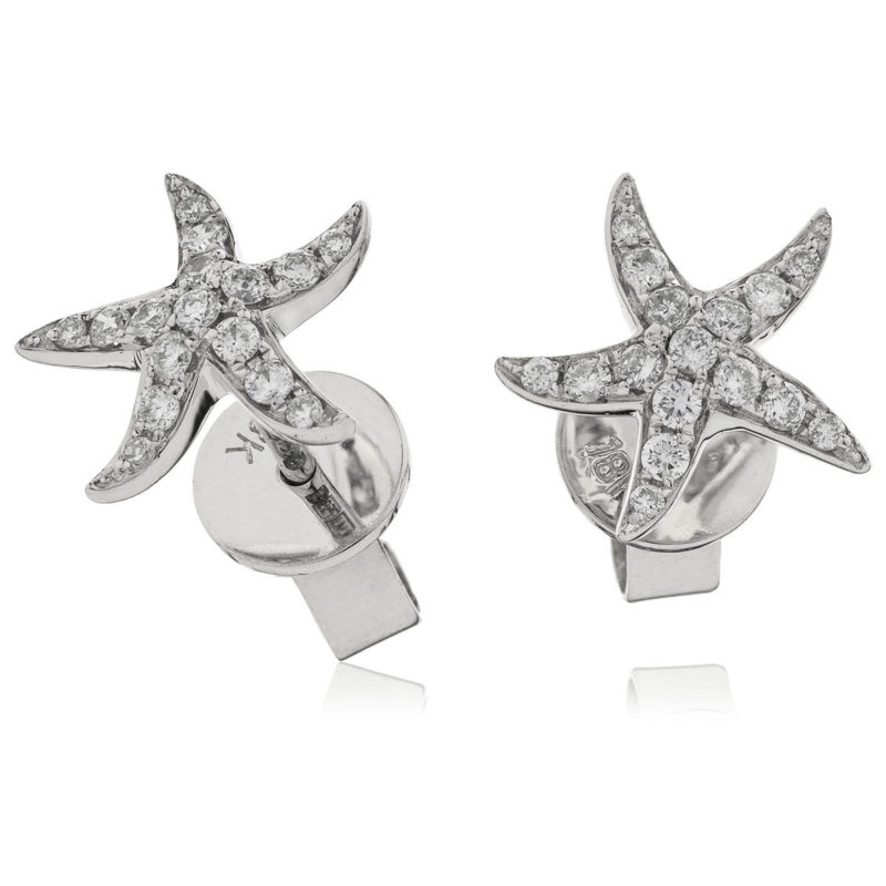 Boucles d'oreilles Or 18 carat et Diamants Seestar