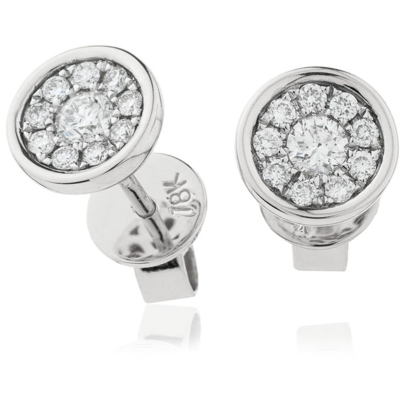 Boucles d'oreille Or et Diamants Nelcy