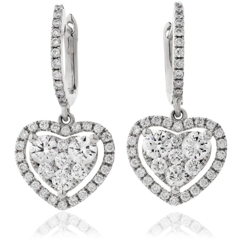 Boucles d'oreille Diamants et Or 18 Carats Valou