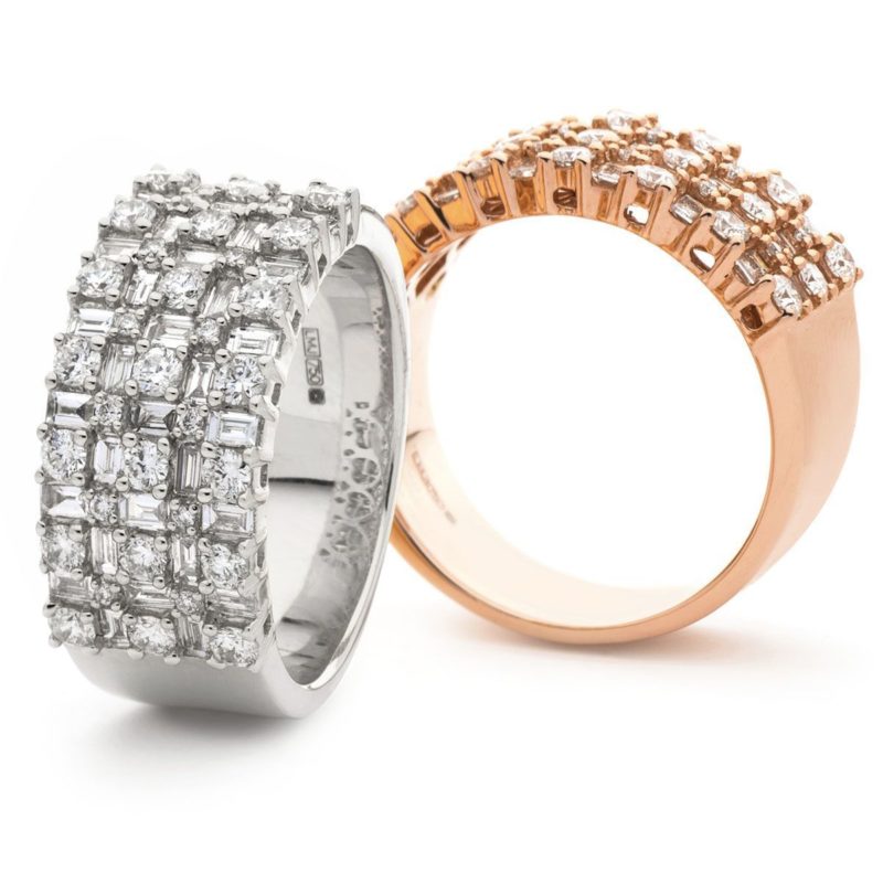 Bague Or 18 Carats et Diamants Evasion