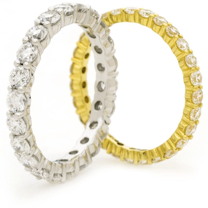 Alliance Diamants et Or 18 Carats Linette