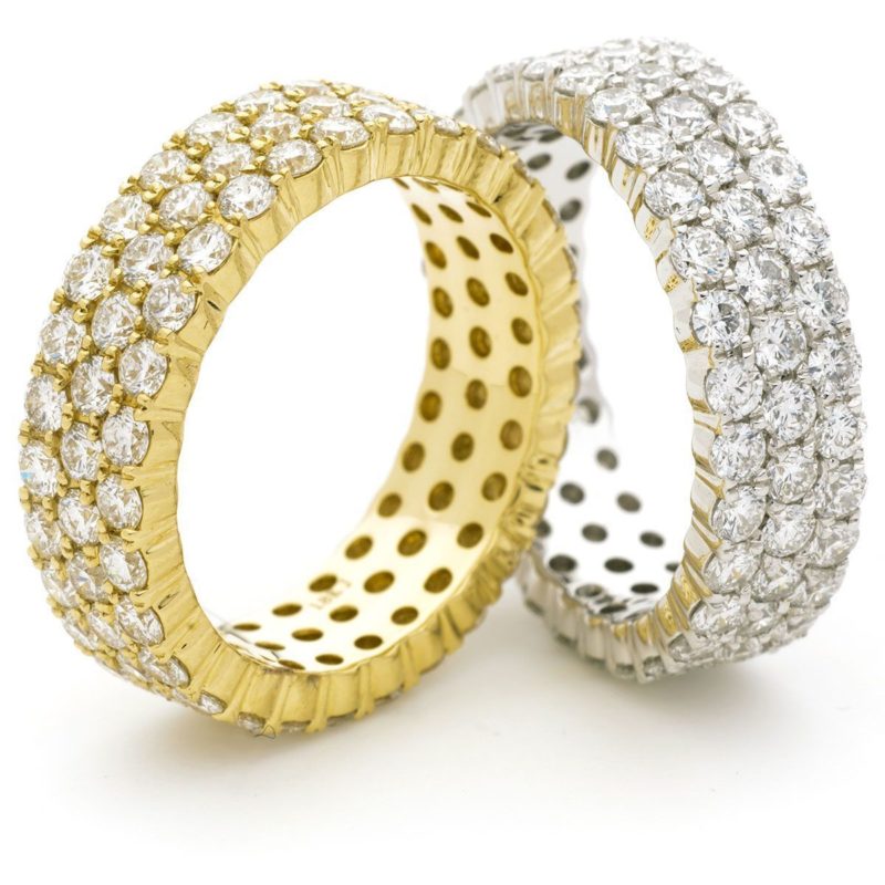 Alliance Or 18 Carats et Diamants Linaelle
