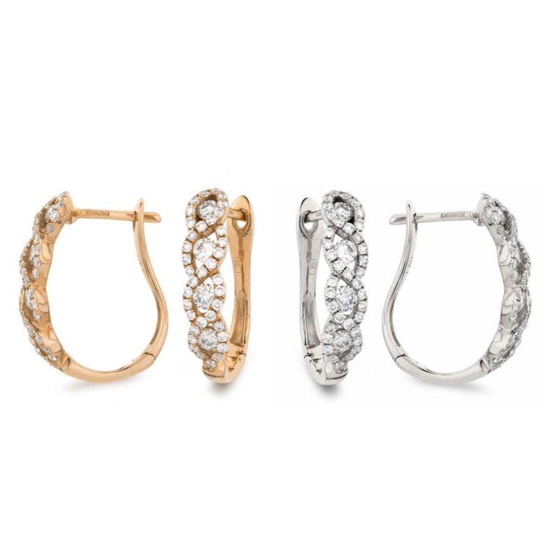 Créole Diamants et Or 18 Carats Orlena