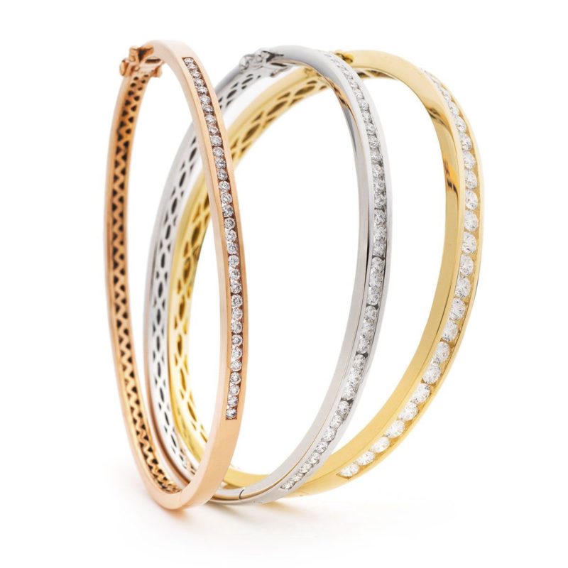 Bracelet Diamants et Or 18 carat Magaly