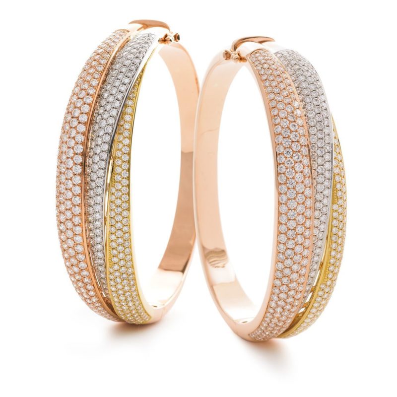Bracelet Jonc Diamants Aymur