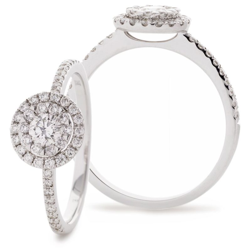 Solitaire Or Diamants Elinor