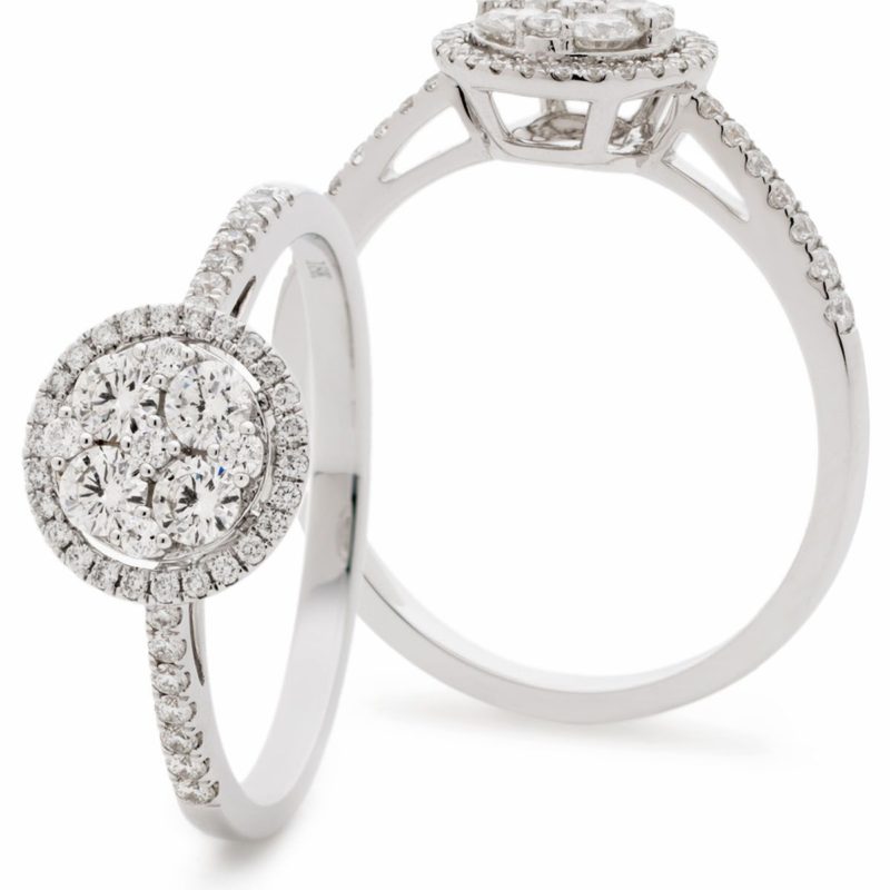 Solitaire Diamants et Or 18 Carats Danielle