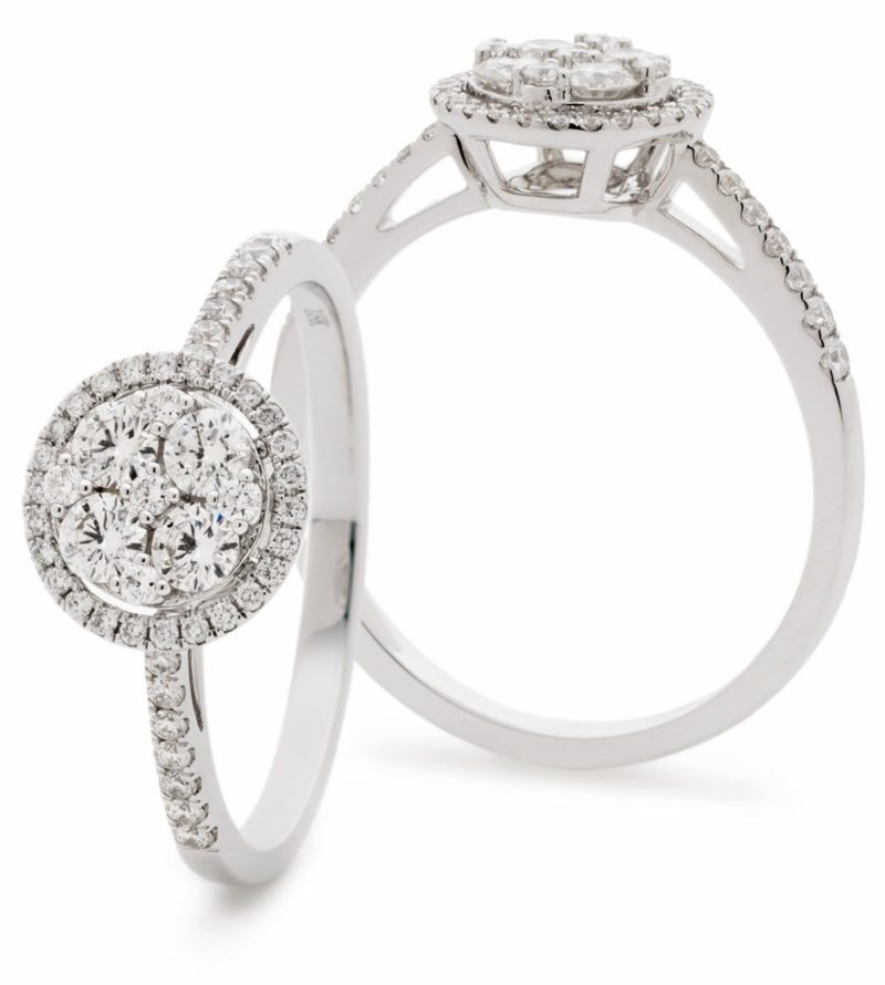 Solitaire Diamants et Or 18 Carats Danielle