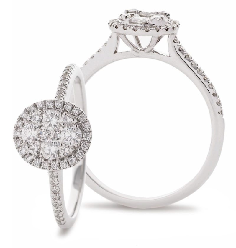 Solitaire Or 18 Carats et Diamants Danitza