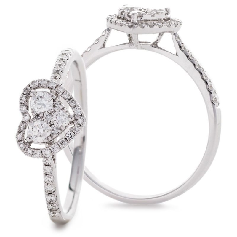 Solitaire Diamants et Or 18 Carats Coraline