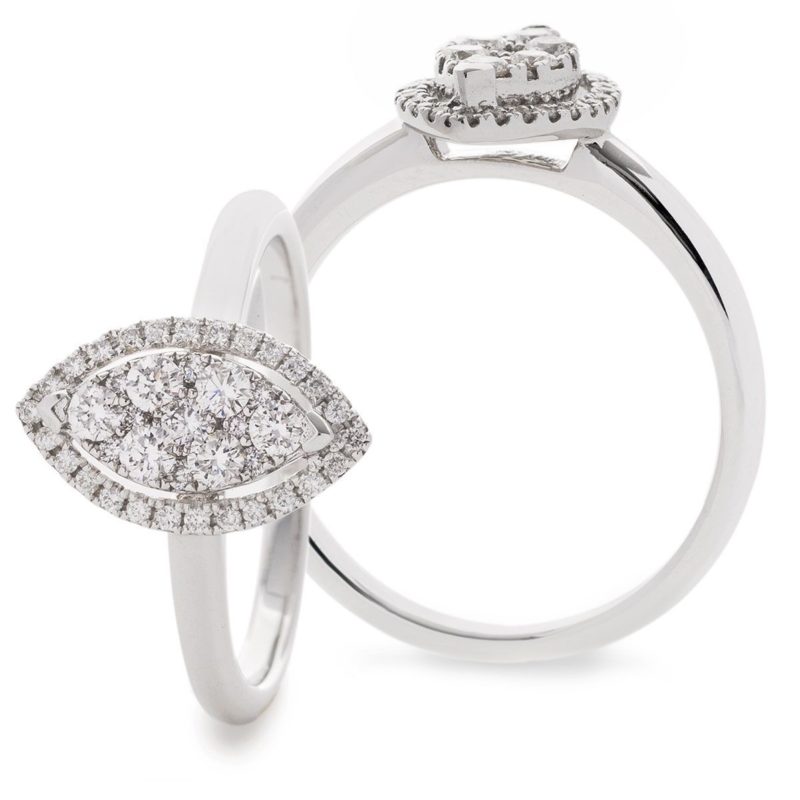 Solitaire Diamants Marquise 2
