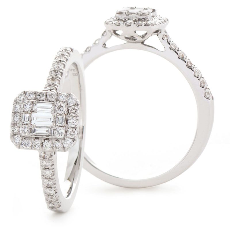 Solitaire Or 18 Carats et Diamants Melie