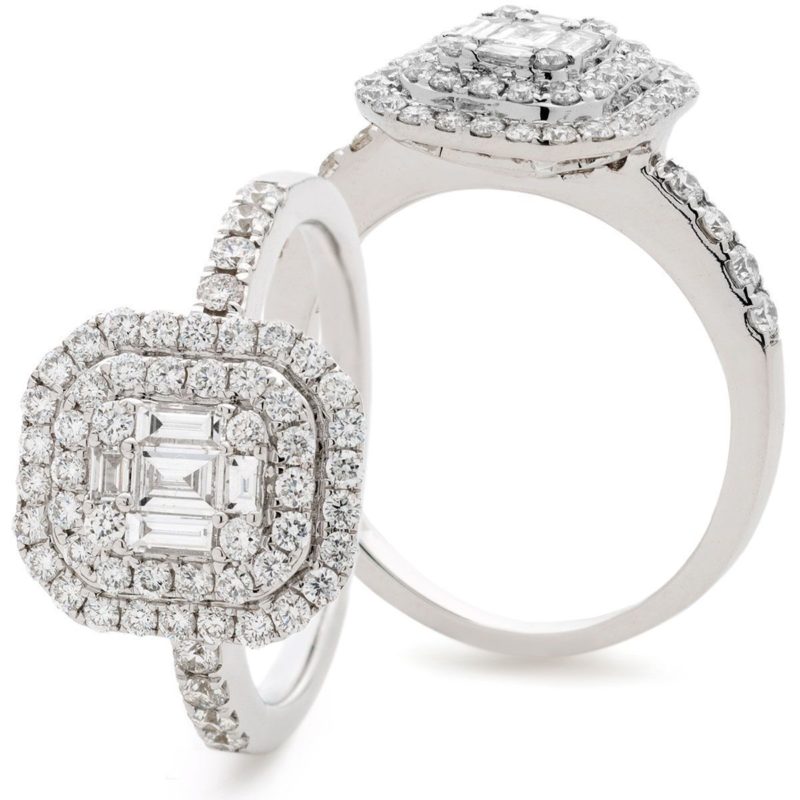 Kiana Solitaire Or Blanc, Diamants