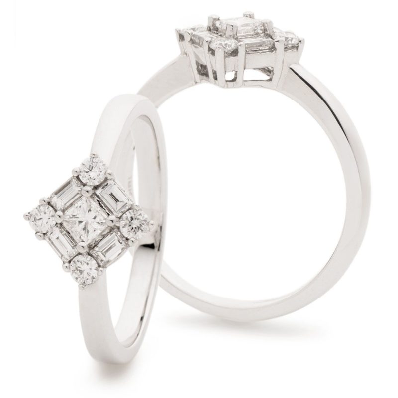 Solitaire Or 18 Carats et Diamants Maud