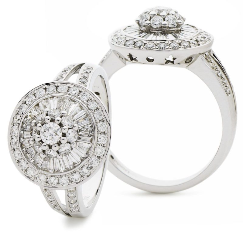 Solitaire Diamants et Or 18 Carats Melina